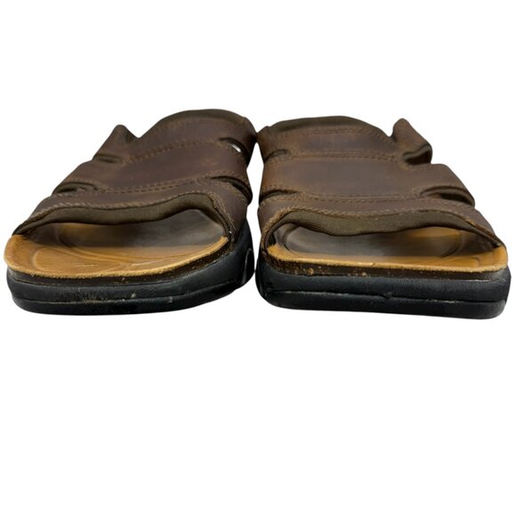 Keen Daytona II Nubuck Leather Slip On Men's Slide Slipper Sandal size 9.5 - Picture 3 of 8